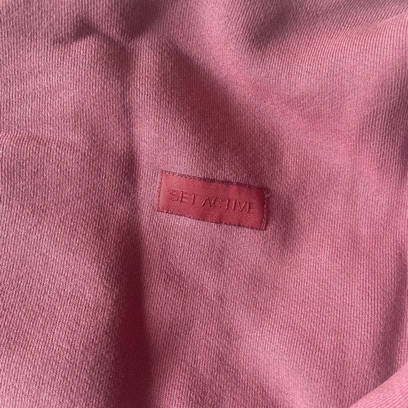 Set Active Unisex Crewneck in Canyon - Picture 4 of 6